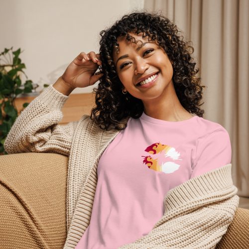Blazing Heart Women's Relaxed T-Shirt - Image 14